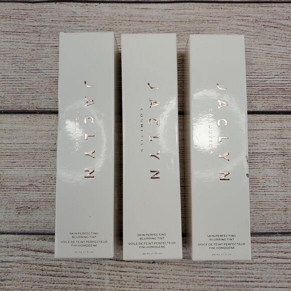 (3-Pack) Jaclyn Cosmetics Skin Perfecting Blurring Tint Shade RICH - 1oz Ea - Picture 1 of 4
